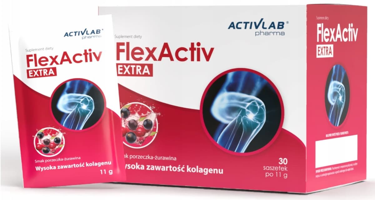 ActivLab FlexActiv EXTRA 30 sobres x 11 g grosella negra-arándano – Activlab packaging