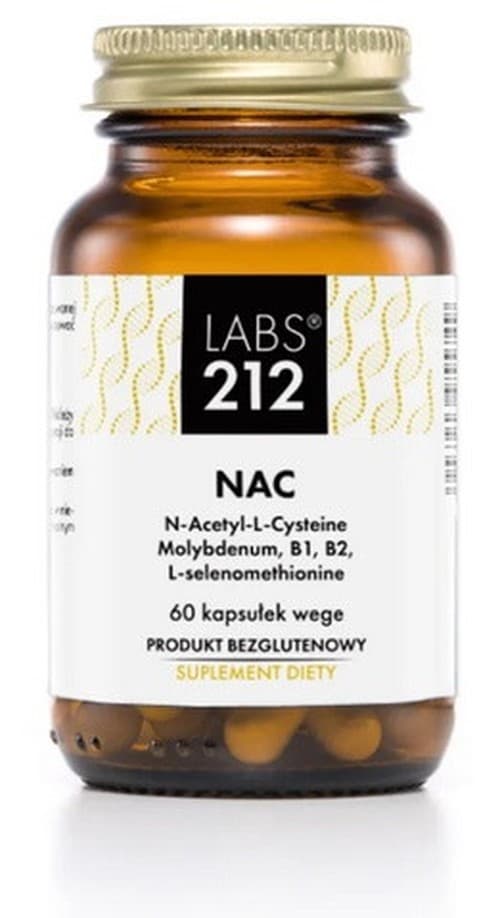 Labs 212 - NAC 300mg (60 Kapseln) – LABS 212 packaging