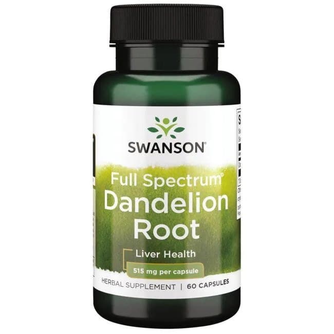 Swanson - Dandelion Root - 60 Kapseln