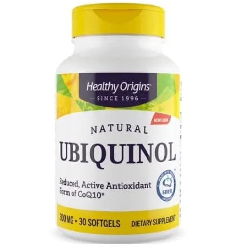 Healthy Origins - Natural Ubiquinol - CoQ10 Energy Support