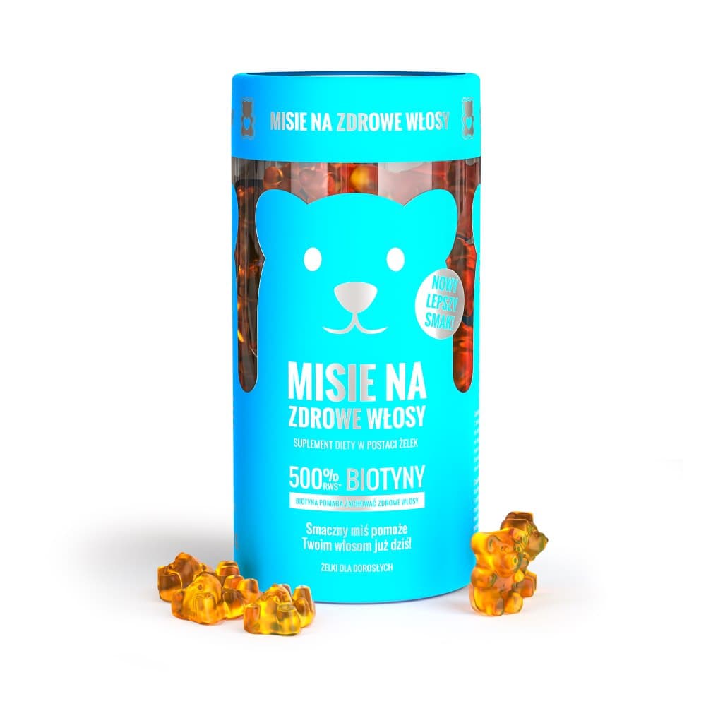 Noble Health Misie for Healthy Hair 60 gummies – Noble Health packaging