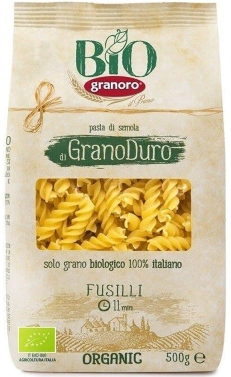GRANORO Fusilli Pasta BIO 500g | EKO WITAL – Granoro packaging