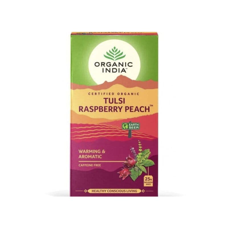 Tulsi Raspberry Peach 25 saszetek