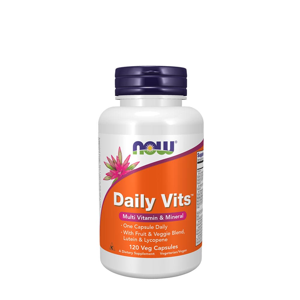 NOW Foods Daily Vits 120 kapsler – NOW Foods confezione
