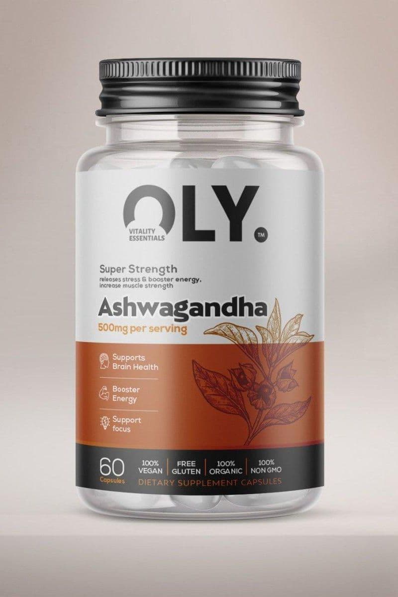 Oly - Ashwagandha - 500mg - 60 vcaps – Oly förpackning