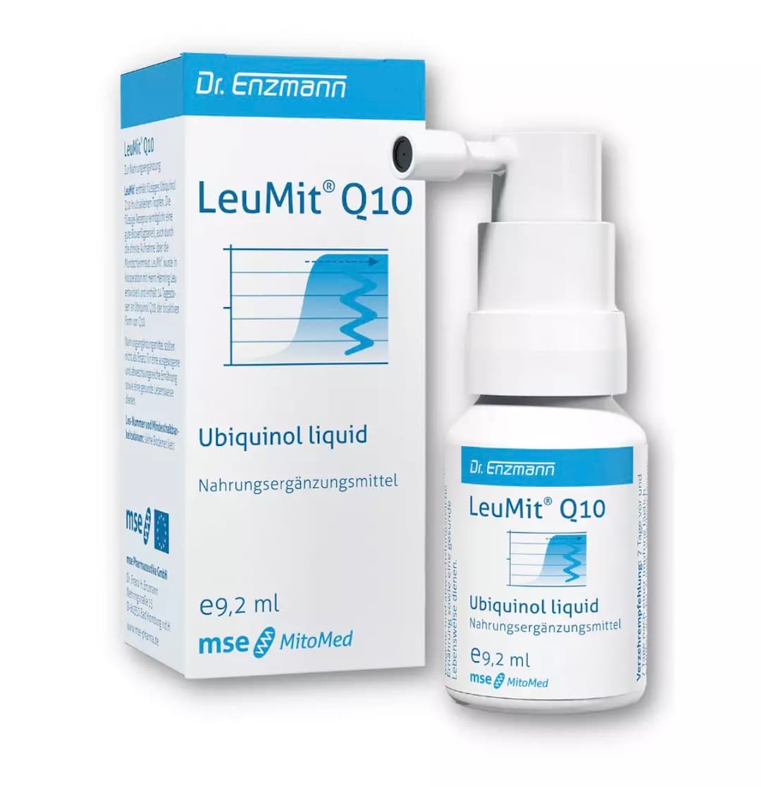 Dr. Enzmann Mse - Coenzyme Q10 - 9.2ml Liquid – mitopharma packaging
