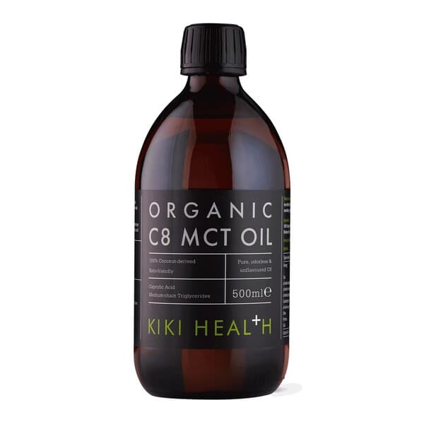 Kiki Health C8 MCT Oil 500ml – Kiki Health packaging
