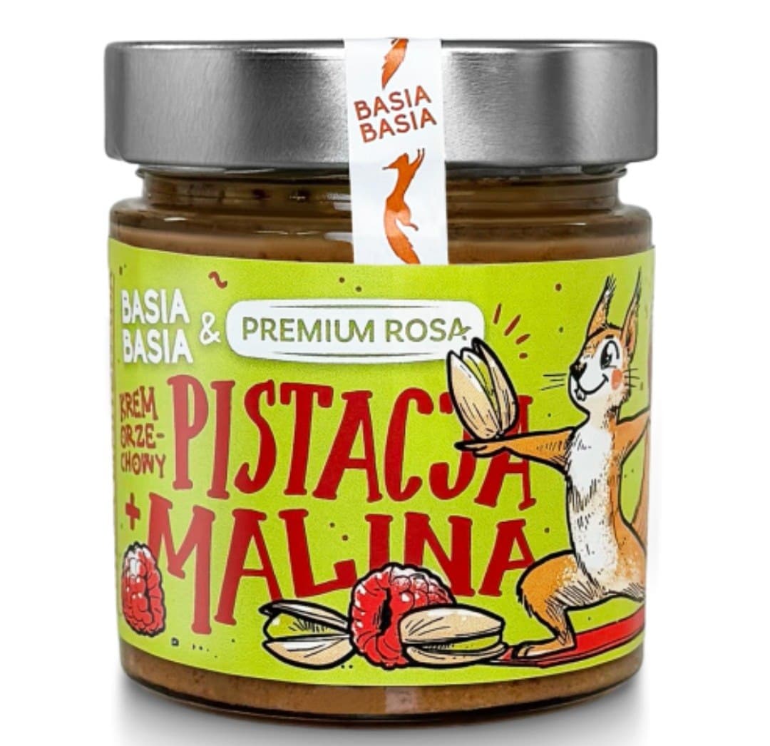 Basia Basia - Rosa Nuez Mantequilla de Frutos Secos Premium – Basia Basia packaging