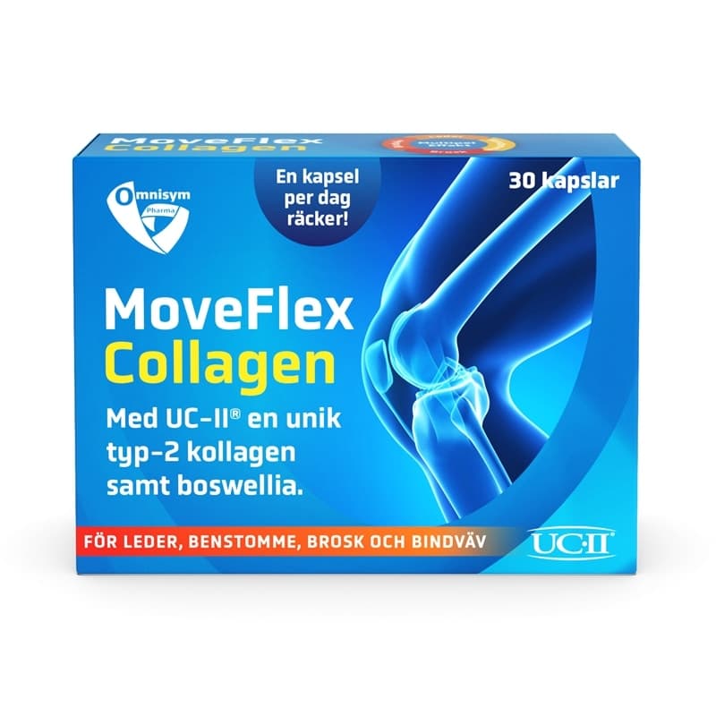 MoveFlex Collagène 30 capsules – Omnisym Pharma emballage