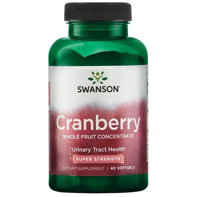 Swanson - Super Strength Cranberry - 420mg - 60 Cápsulas blandas – Swanson empaque