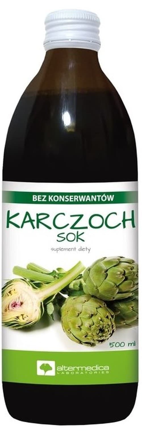 Alter Medica Succo di Carciofo 500ml – Alter Medica confezione