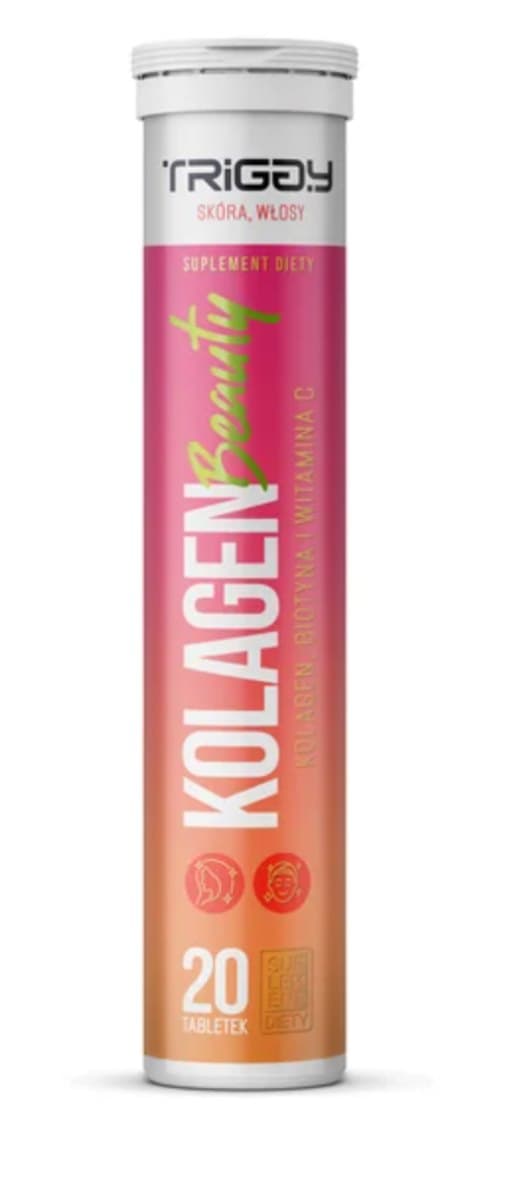 Triggy Collagène Beauté collagène biotine vitamine C 20 comprimés effervescents – Triggy emballage