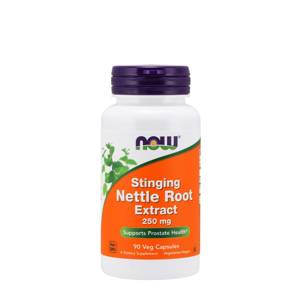 NOW Foods Stinging Nettle Root Extract 500mg - 90 Vegetarian Capsules – NOW Foods packaging