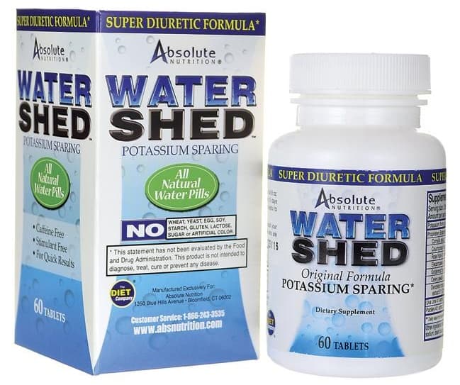 Absolute Nutrition - Water Shed - Potassium Sparing - 60 tabletter