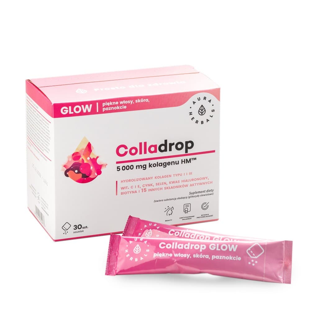 Aura Herbals Colladrop Glow - Collagen Beauty Drink