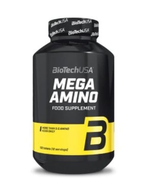 BioTechUSA - Mega Amino, kompleks aminokwasów – opakowanie