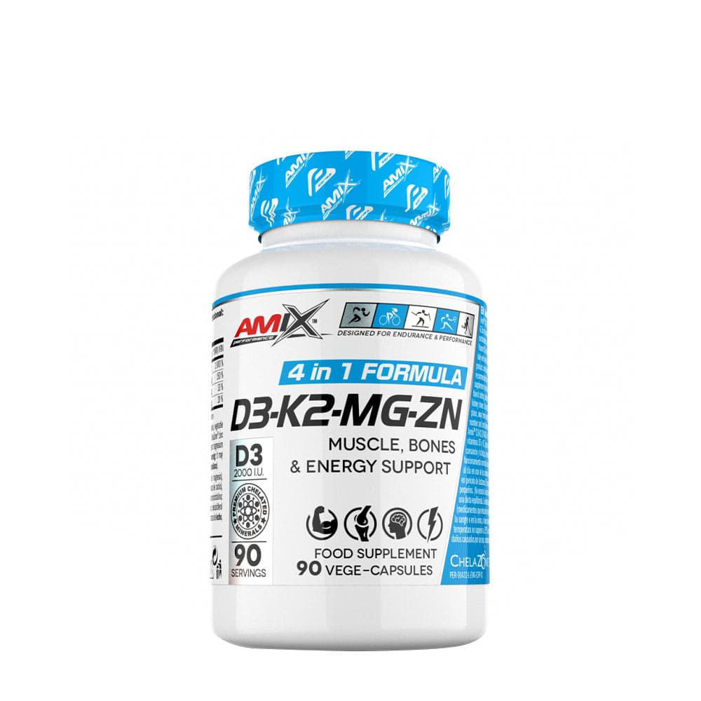 Amix - D3-K2-mg-Zn - 90 Vege-Caps – Amix förpackning