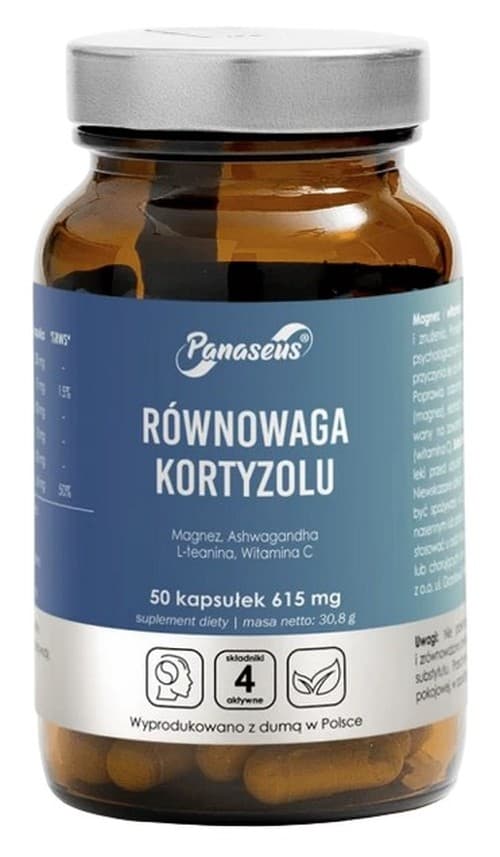 Panaseus - Cortisol Balance - Stress & Recovery – Panaseus förpackning
