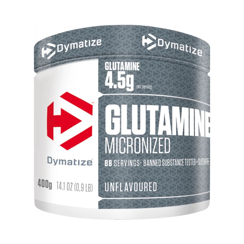 Dymatize Glutamine Micronized - Bezsmakowy - 400g – Dymatize opakowanie