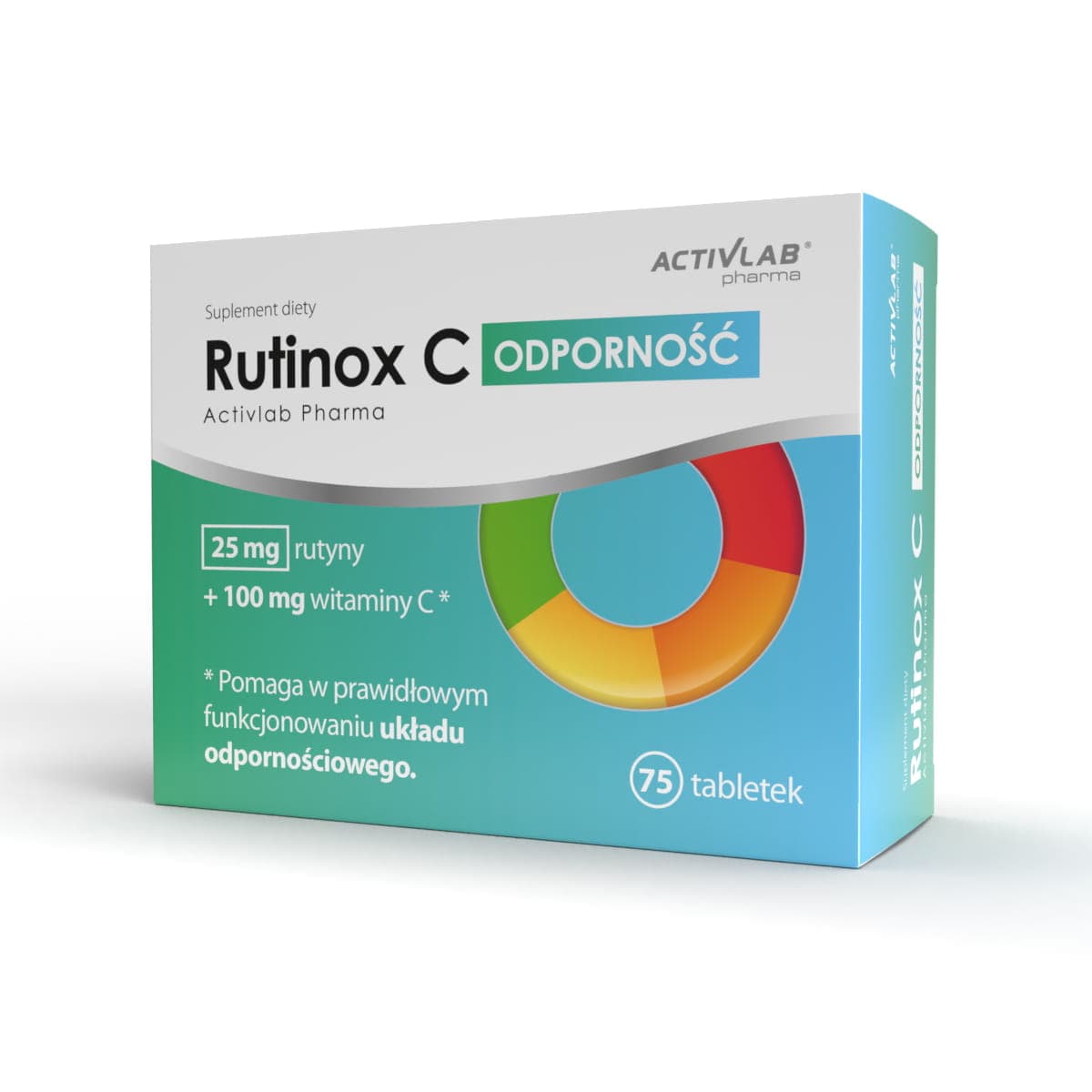 Activlab Rutinox C vitamine C rutine 75 tabletten – Activlab packaging