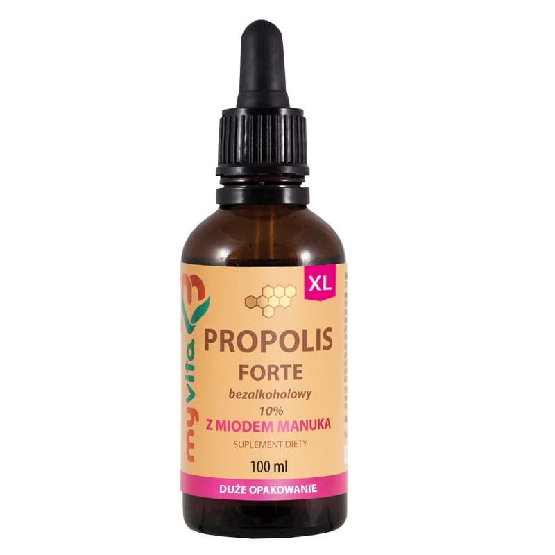 MyVita - Propolis Forte with Manuka Honey 10% – MyVita förpackning