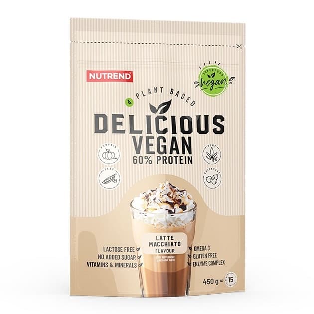 Nutrend - Delicious Vegan 60% Protein – Nutrend Verpackung