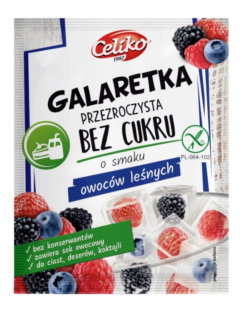 Celiko Sugar-Free Gelly – Celiko packaging