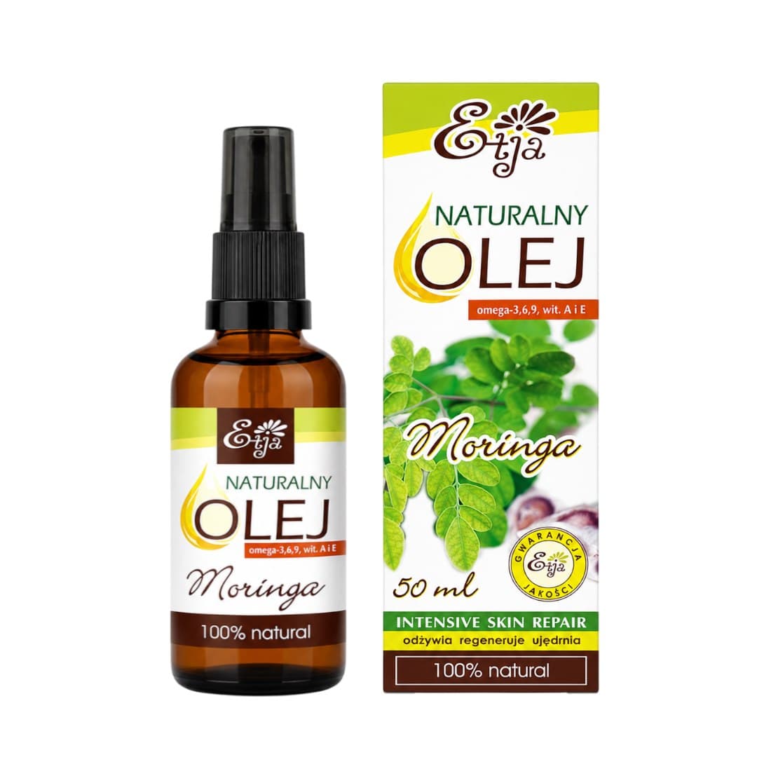 Etja - Natural Oil Moringa - 50ml – Etja förpackning
