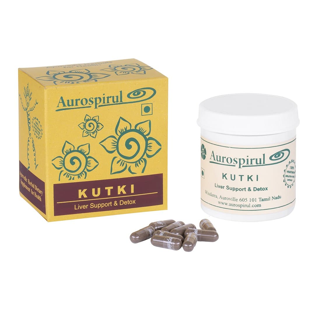 Aurospirul Kutki - Apoyo y desintoxicación del hígado – Aurospirul empaque
