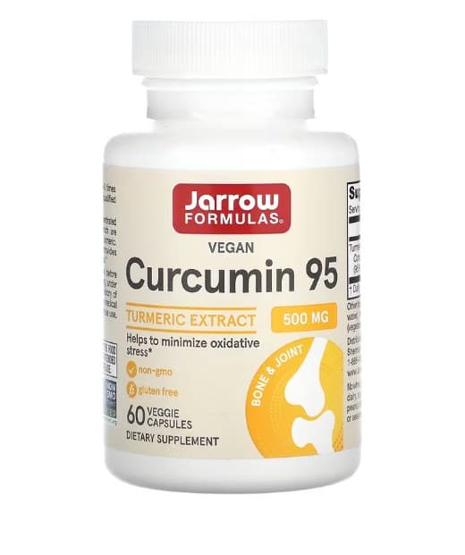 Jarrow Formulas - Curcumin 95 500mg Kapseln – Jarrow Formulas Verpackung