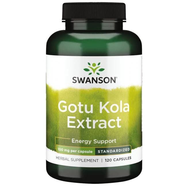 Swanson Gotu Kola Extract 10% Asiaticoside - 120 Kapseln – Swanson packaging