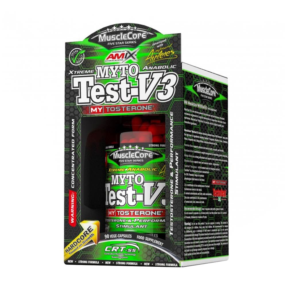 Amix - Xtreme Myto Test V3 - 90 Vege-Caps – Amix verpakking