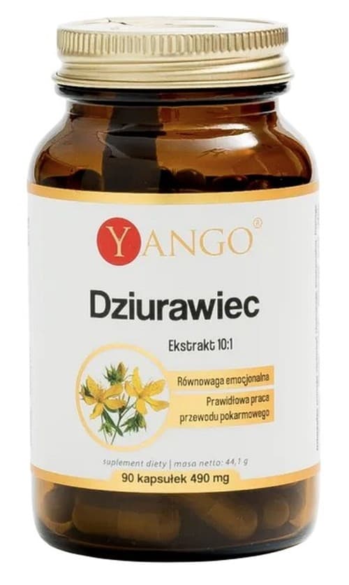 Yango St. John's Wort 400 mg - 90 kapsułek – Yango packaging
