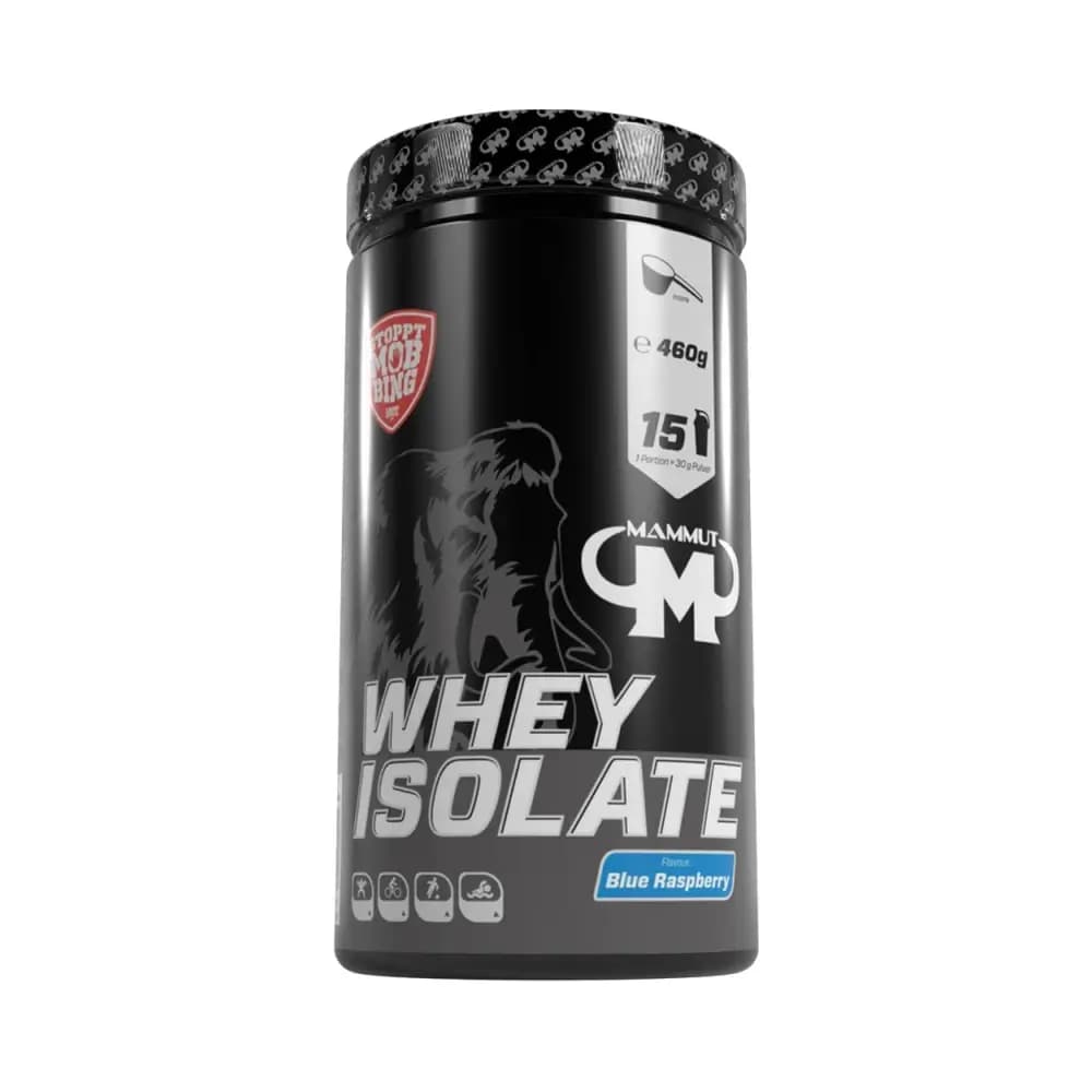 Mammut - Whey Isolate - Blue Raspberry - 460g – Mammut emballage