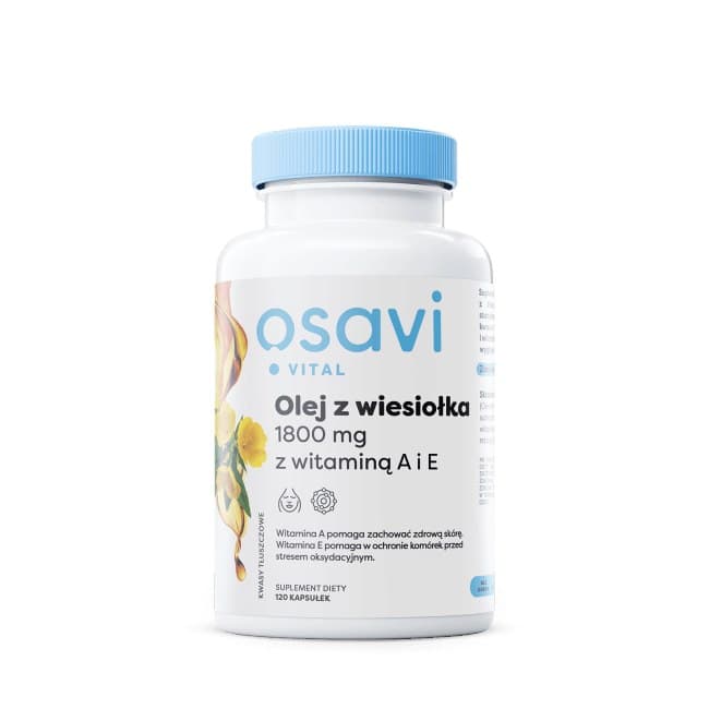 Osavi Advanced - Olio con vitamina A ed E - 600mg (120 capsule) – Osavi confezione