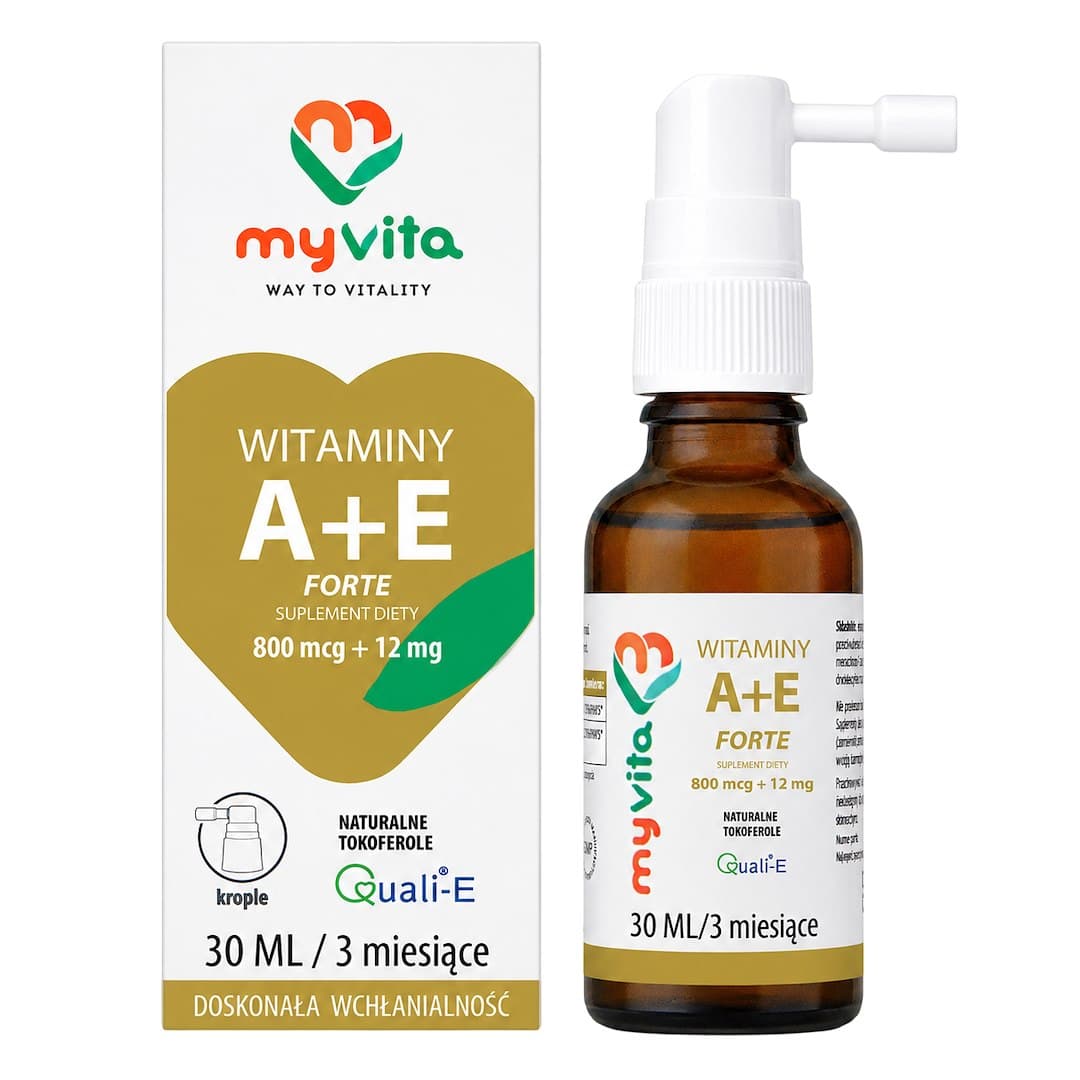 MyVita - Vitamin A+E Forte - 30ml – MyVita Verpackung
