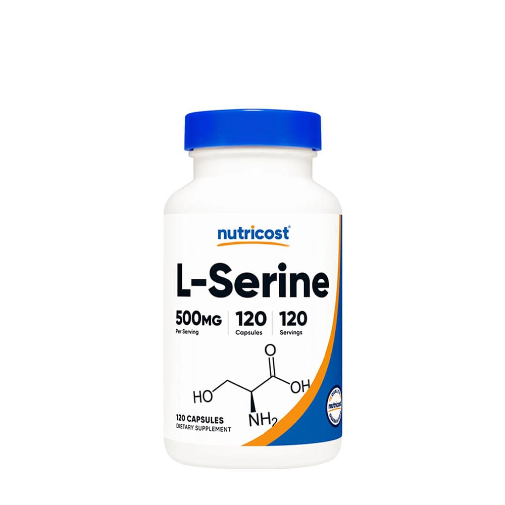 Nutricost - L-Serine - 500 mg - 120 Kapseln