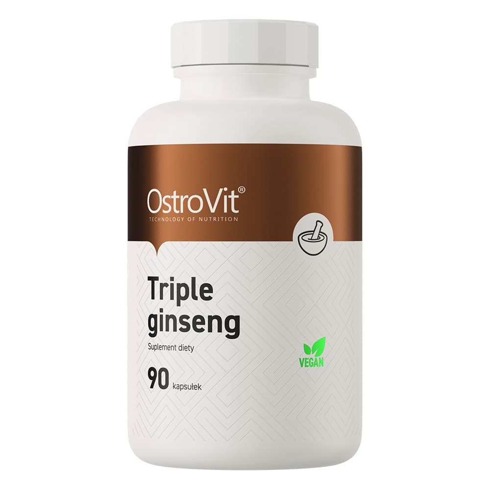 OstroVit Triple Ginseng - 30 kapslar