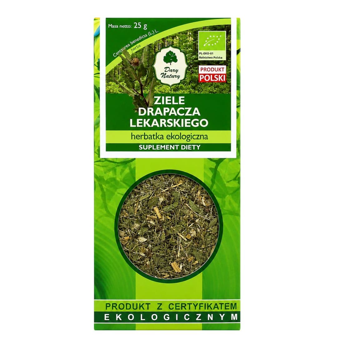 Dary Natury - Medicinal Drapacz Herb - 25g – Dary Natury förpackning