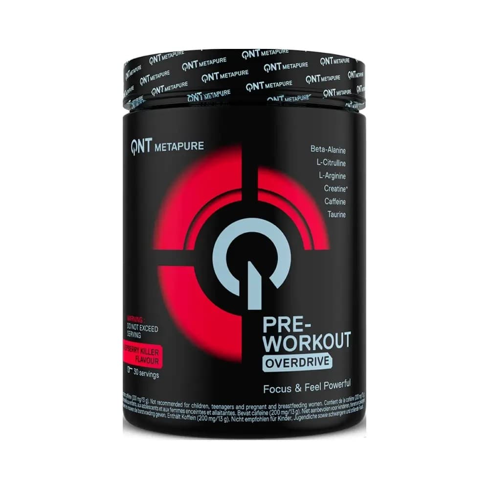 QNT Overdrive Pre-Workout – QNT embalagem
