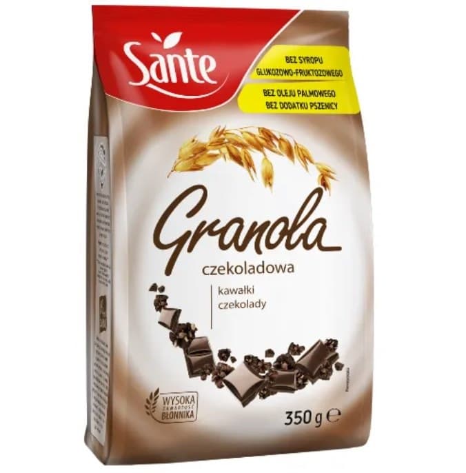Sante Granola Czekoladowa 350g | San – San packaging
