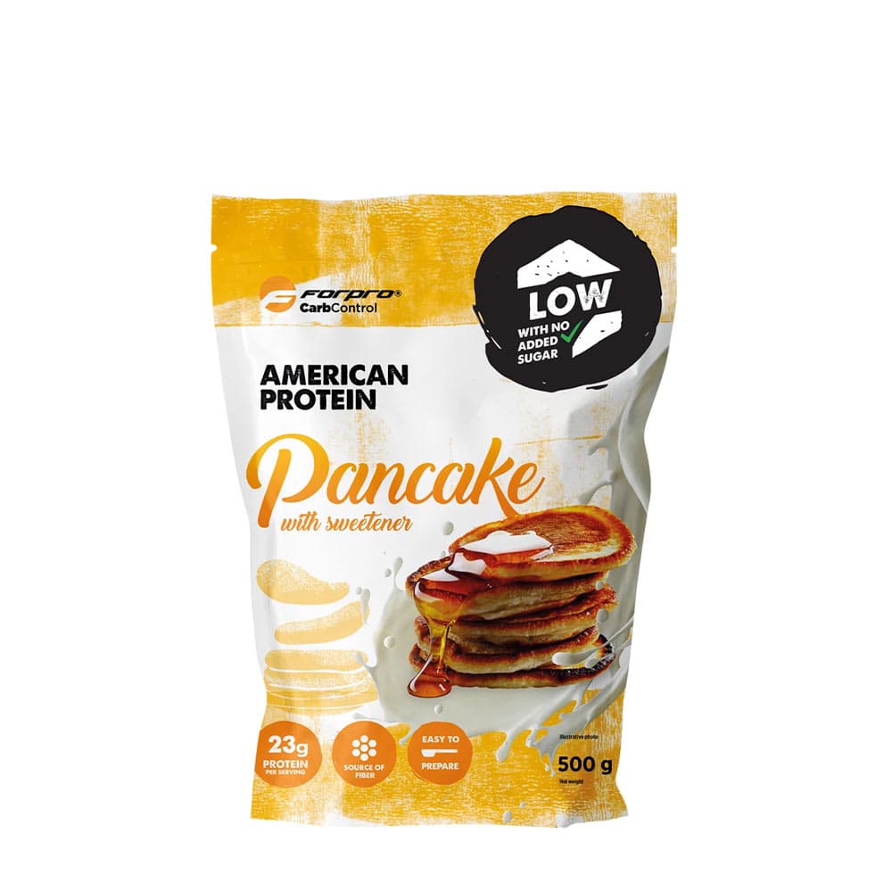 Forpro American Protein Pancake - 500g mélange à pancakes riche en protéines – Forpro emballage
