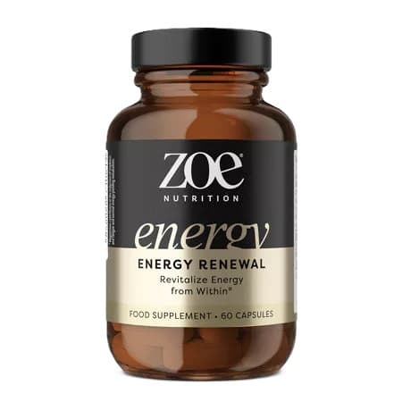 Zoe Nutrition - Caffeine, Guarana Extract and Ginseng Extract - 60 Capsules
