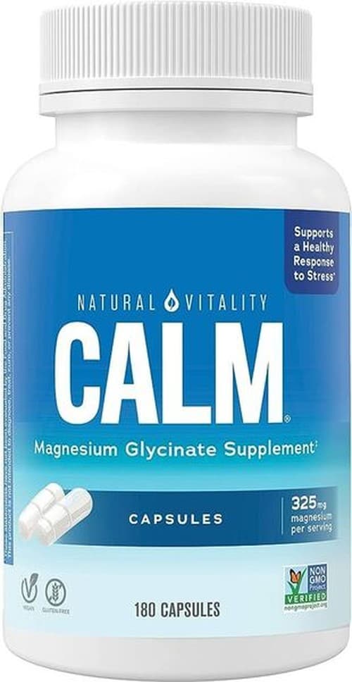 Natural Vitality - Calm Magnésio Glicinato – Natural Vitality packaging