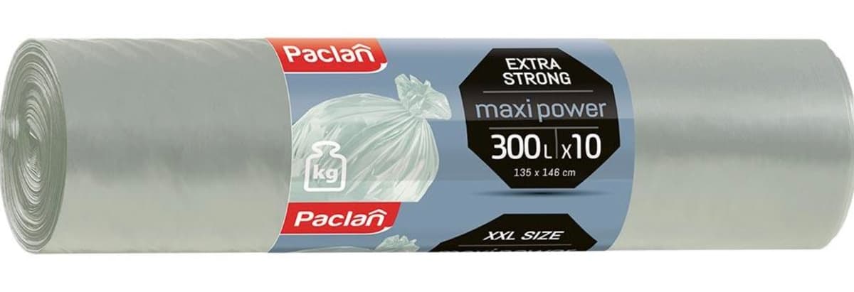 Paclan Worki Maxi Power trasparente 300L 10 pezzi – Paclan confezione