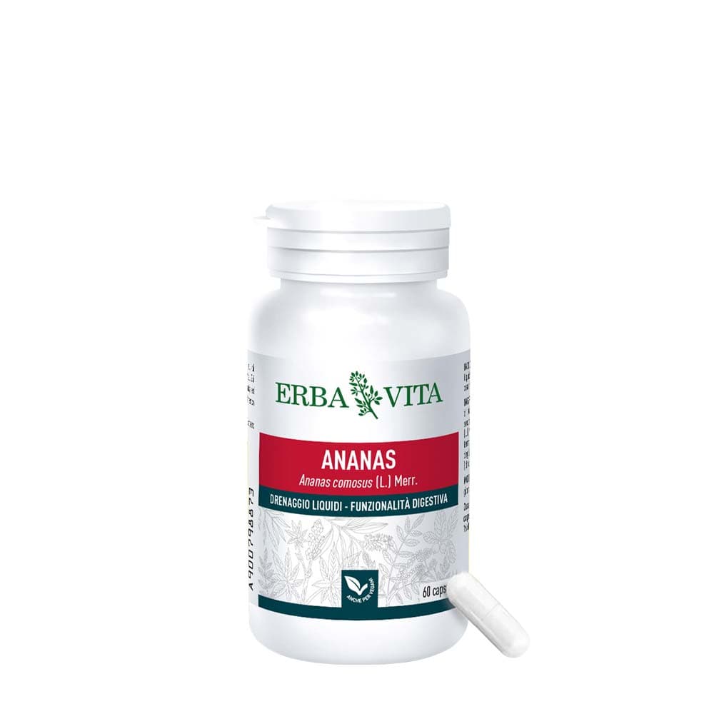Erba Vita - Pineapple - 60 Caps – Erba Vita förpackning