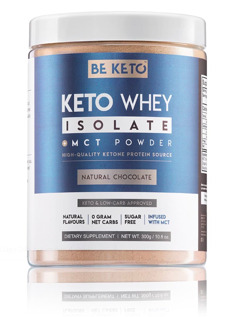 BeKeto Izolat Białka z MCT chocoladesmaak 300g