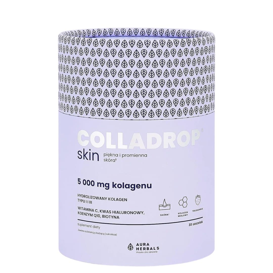 Aura Herbals - Colladrop Skin (Kollagen 5000mg - 30 påsar)