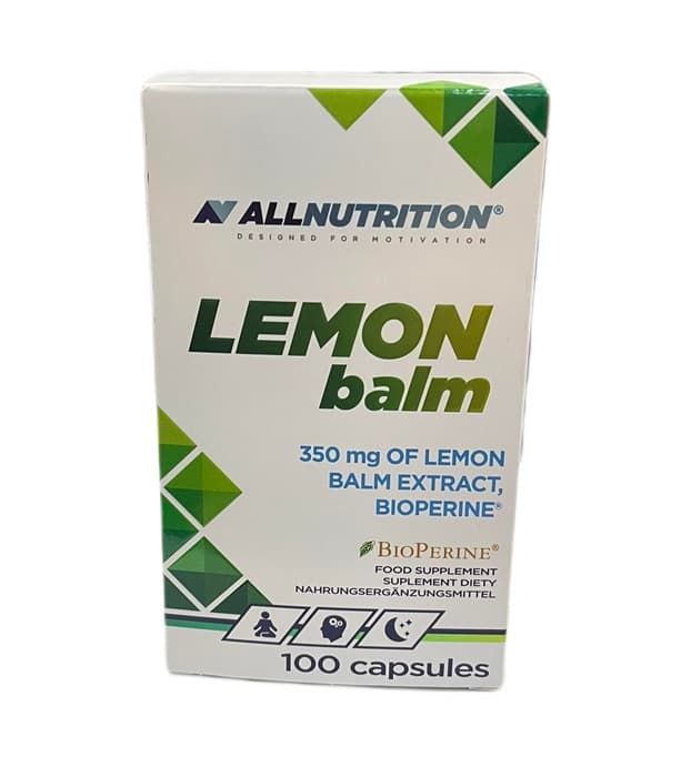 Allnutrition - Lemon Balm - 350mg - 100 Kapsler – Allnutrition confezione