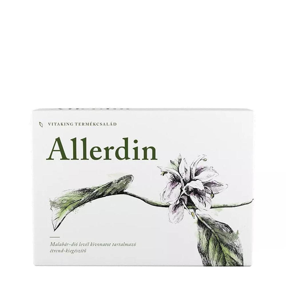 Vitaking Allerdin – 45 tabletter – Vitaking embalagem